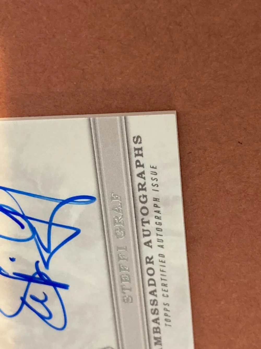 2024 Topps Royalty Collection Steffi Graf Ambassador Autograph Card